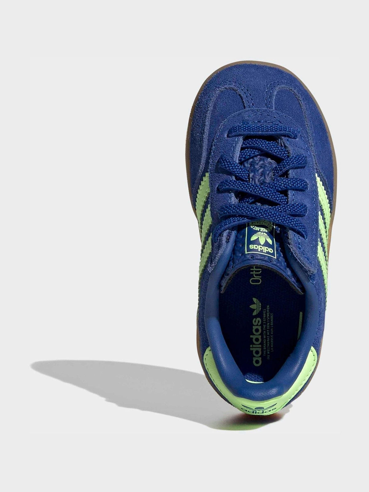 Dsiney Kidz - adidas Originals Blue Gazelle Indoor Trainers image 6