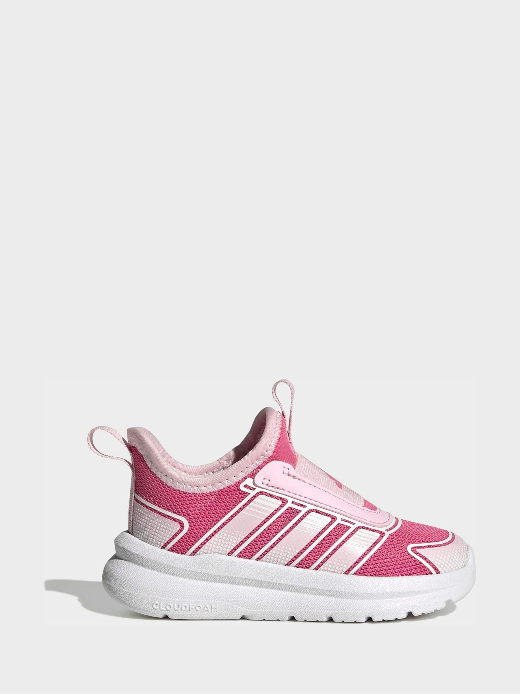 adidas Pink Tensaur Comfort 2 AC Trainers image 2