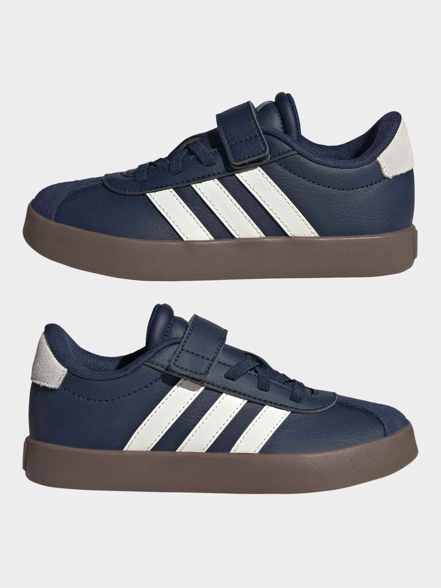 adidas Blue Vl Court 3.0 Trainers image 5