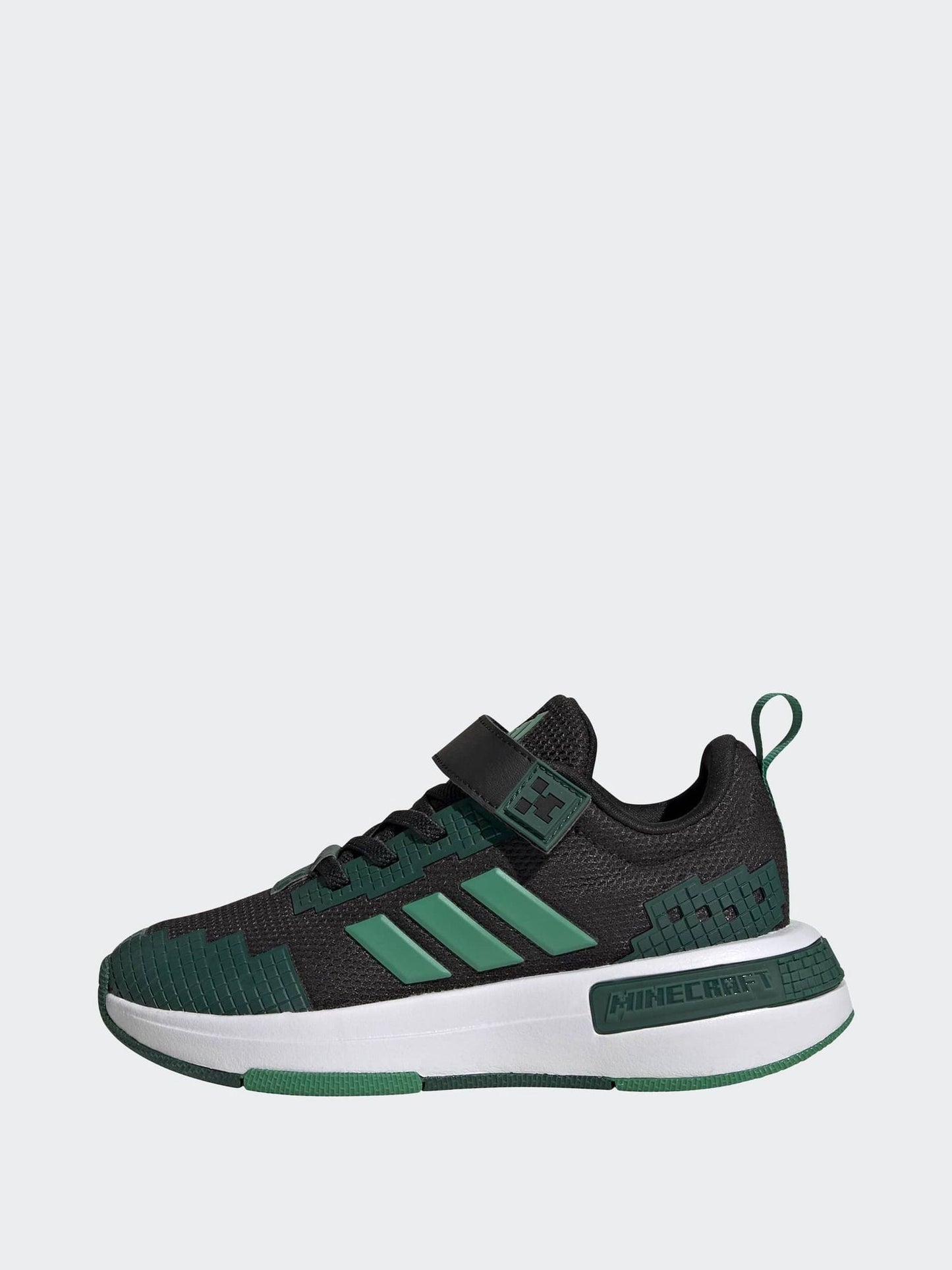 adidas Black/Green Minecraft Pro EL Trainers image 3