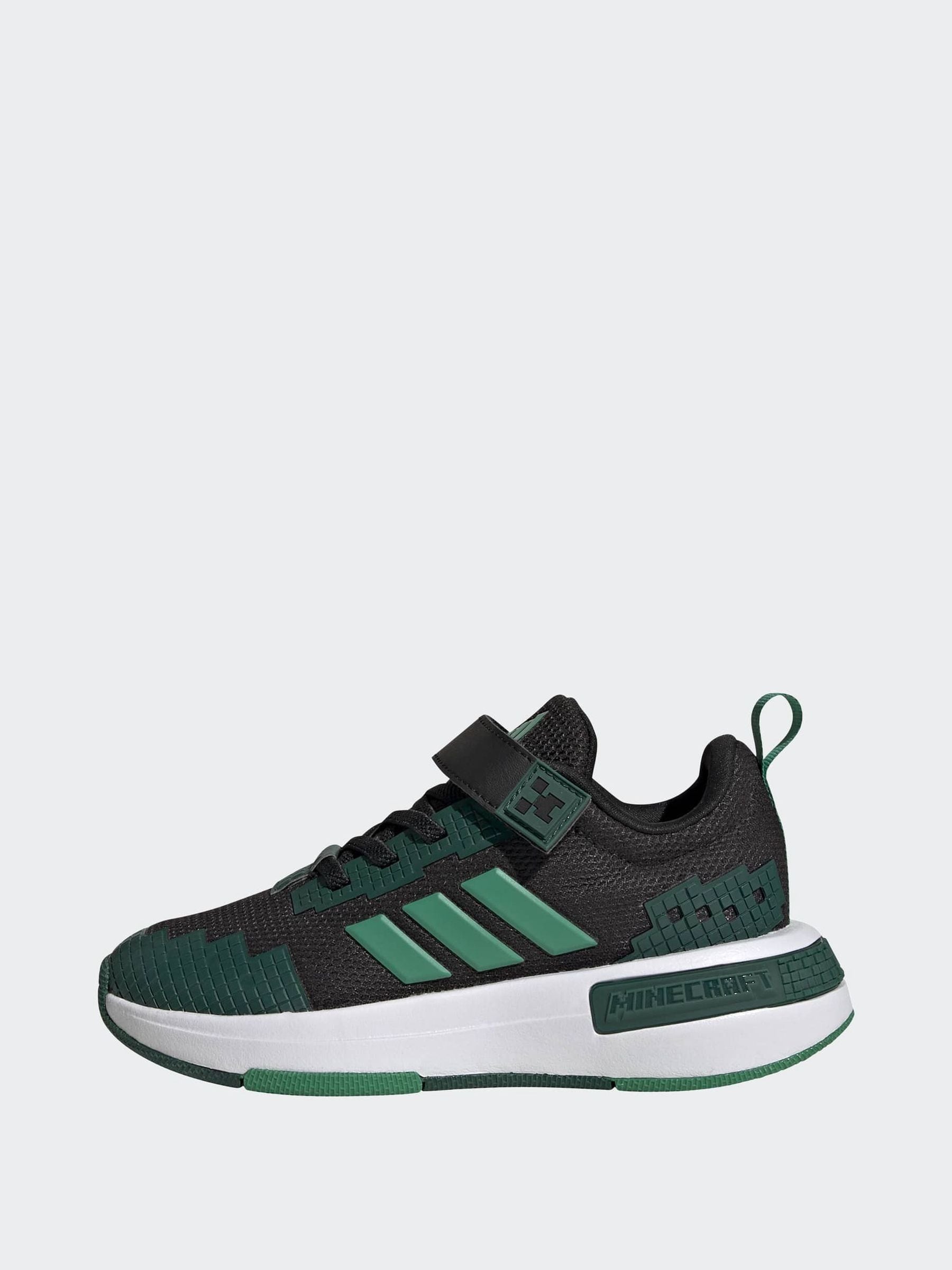 adidas Black/Green Minecraft Pro EL Trainers image 3