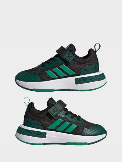 adidas Black/Green Minecraft Pro EL Trainers image 8