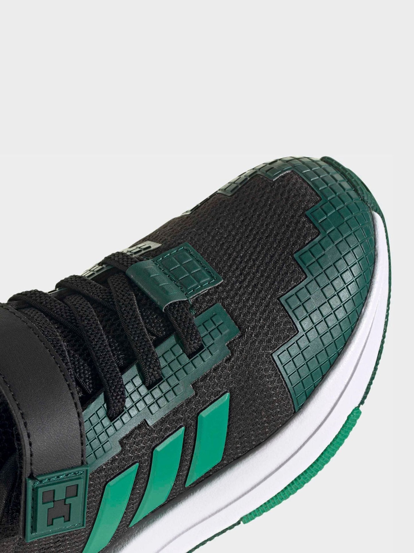 adidas Black/Green Minecraft Pro EL Trainers image 9