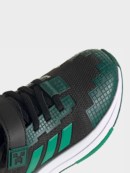 adidas Black/Green Minecraft Pro EL Trainers image 9
