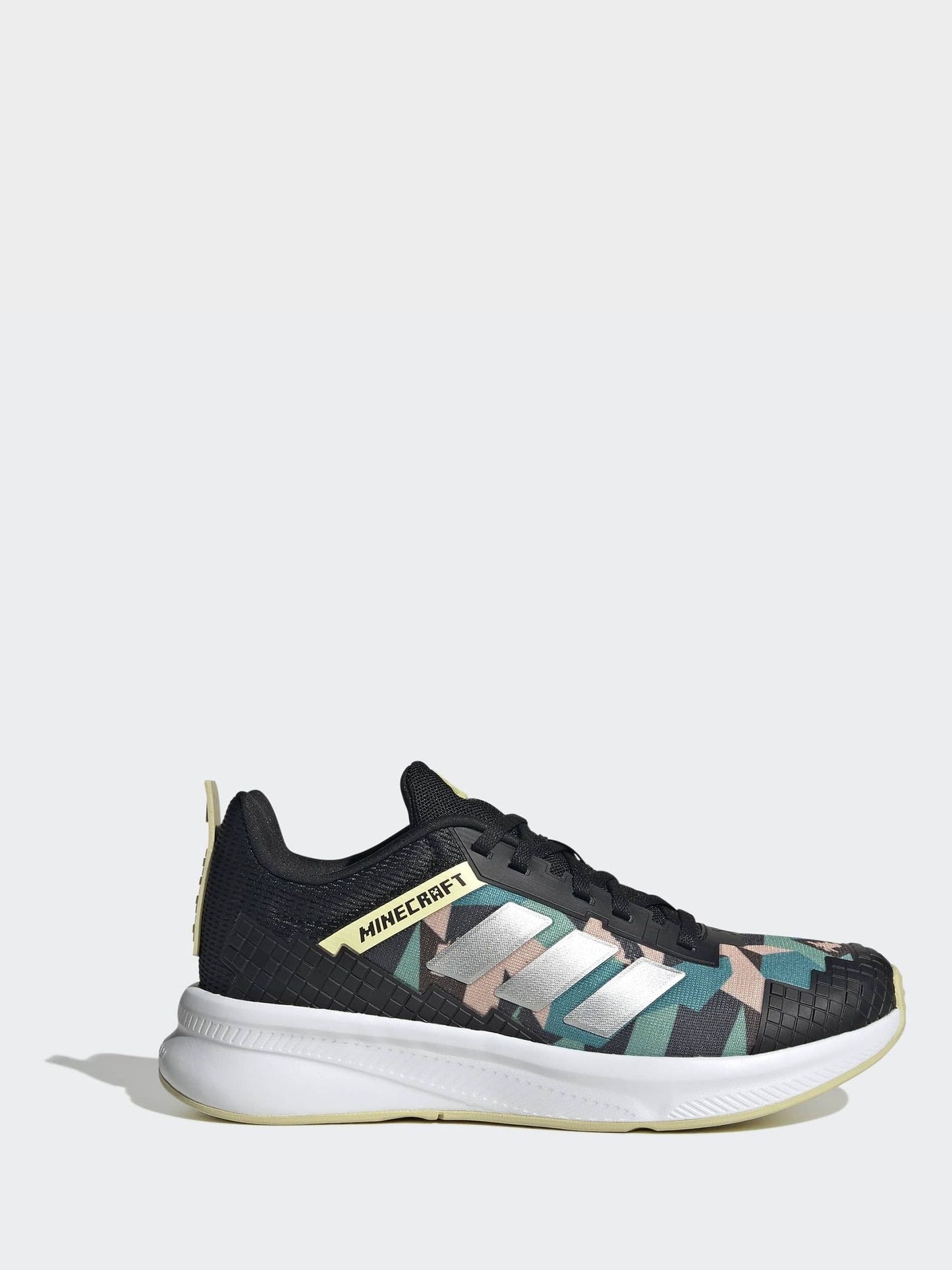 adidas Black Minecraft Fortarun Trainers image 2