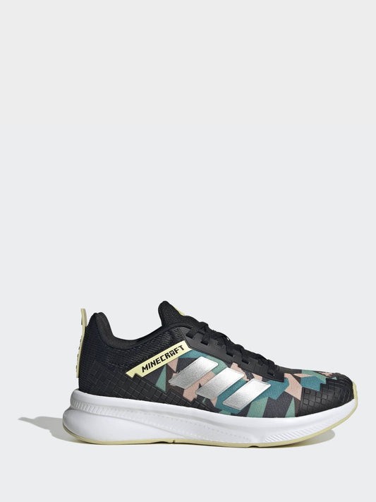 adidas Black Minecraft Fortarun Trainers image 2
