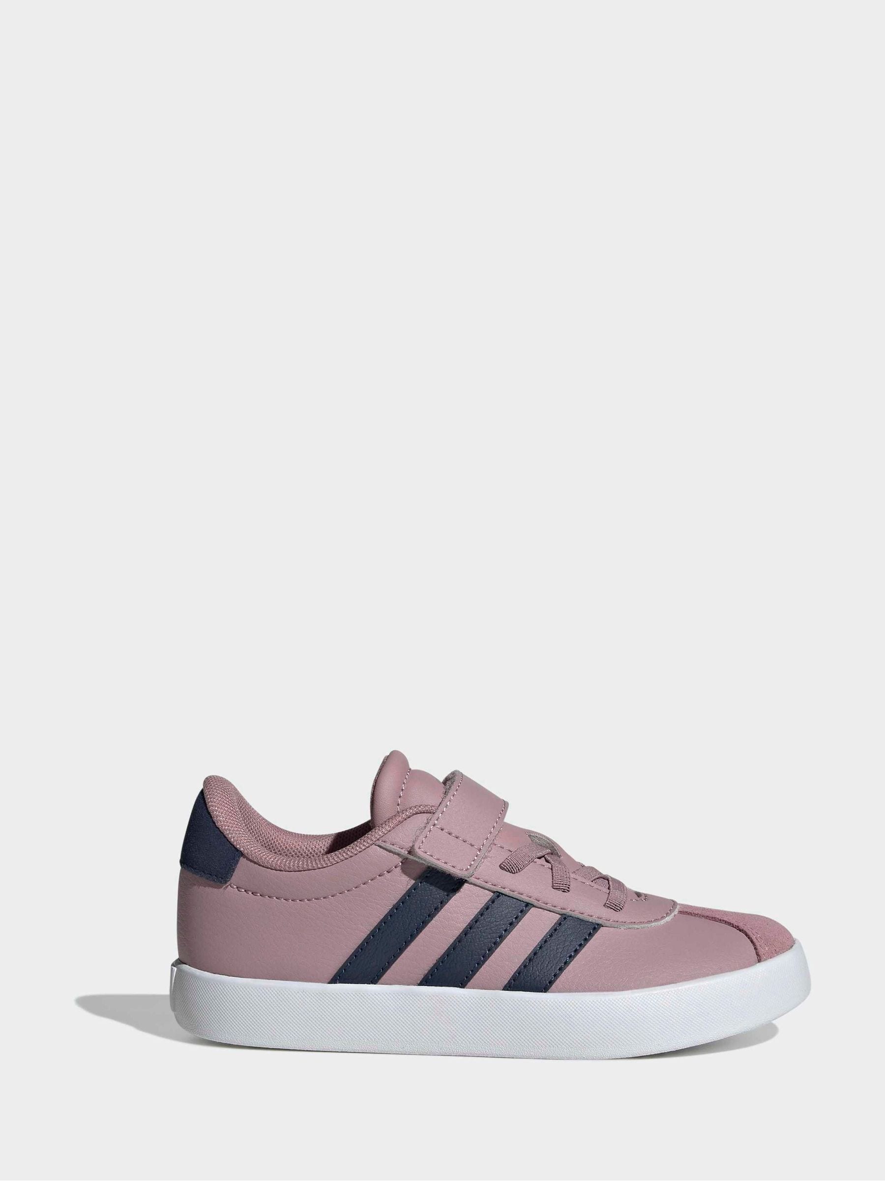 adidas Purple Vl Court 3.0 Trainers image 2