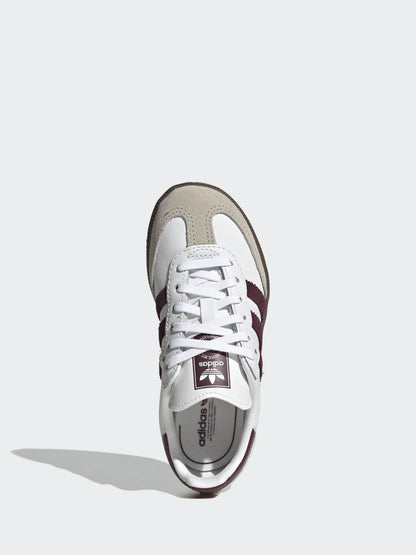 adidas Originals White Samba OG C Trainers image 3