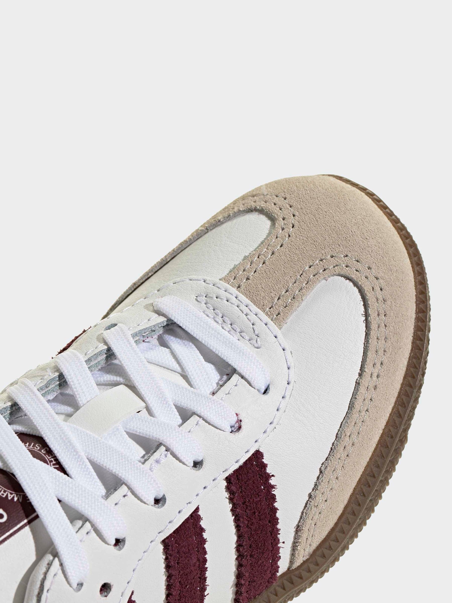adidas Originals White Samba OG C Trainers image 8