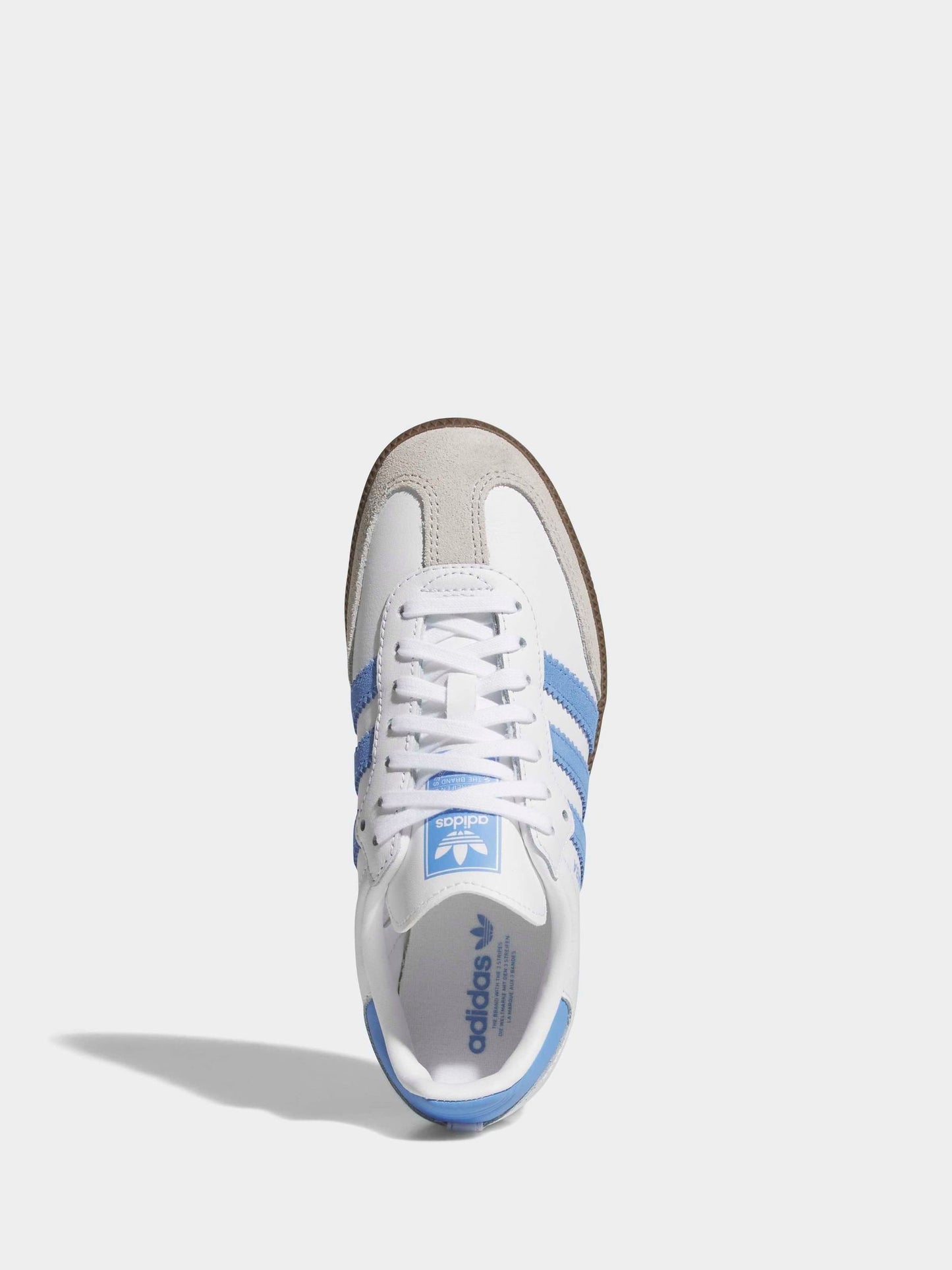 adidas Originals White Samba OG Junior Trainers image 3