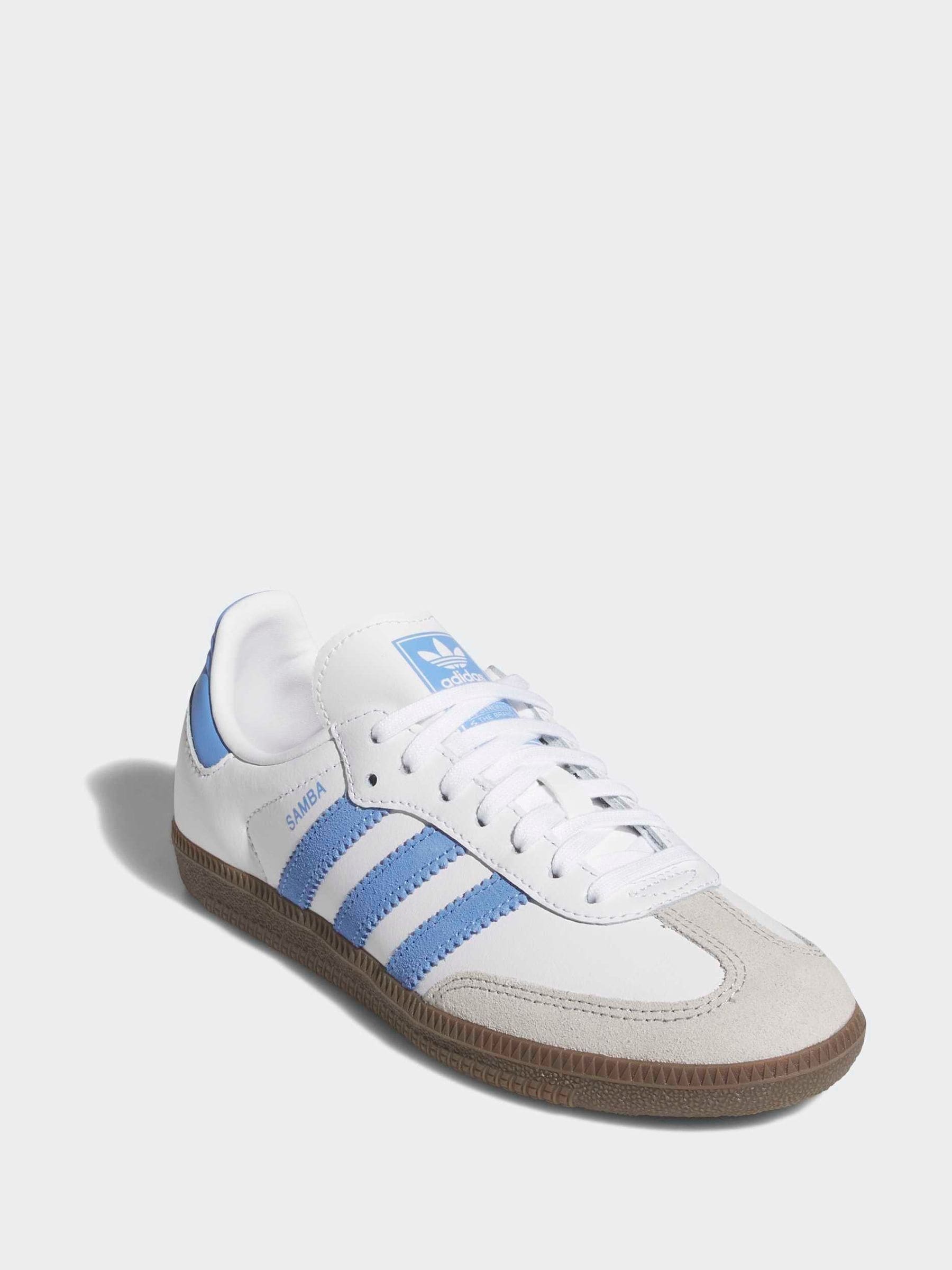 adidas Originals White Samba OG Junior Trainers image 6