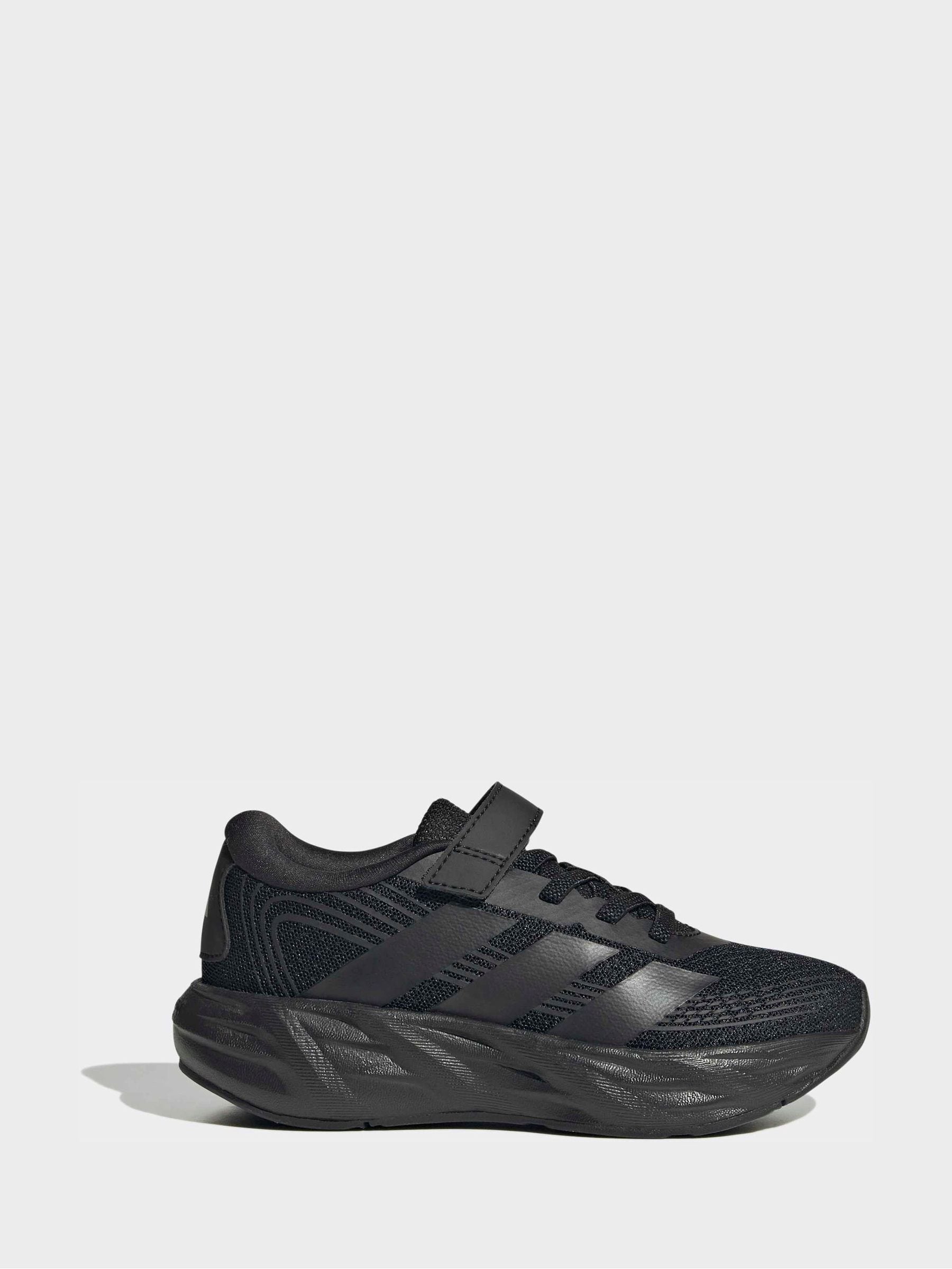 adidas Black Galaxy 8 Kids Trainers image 1