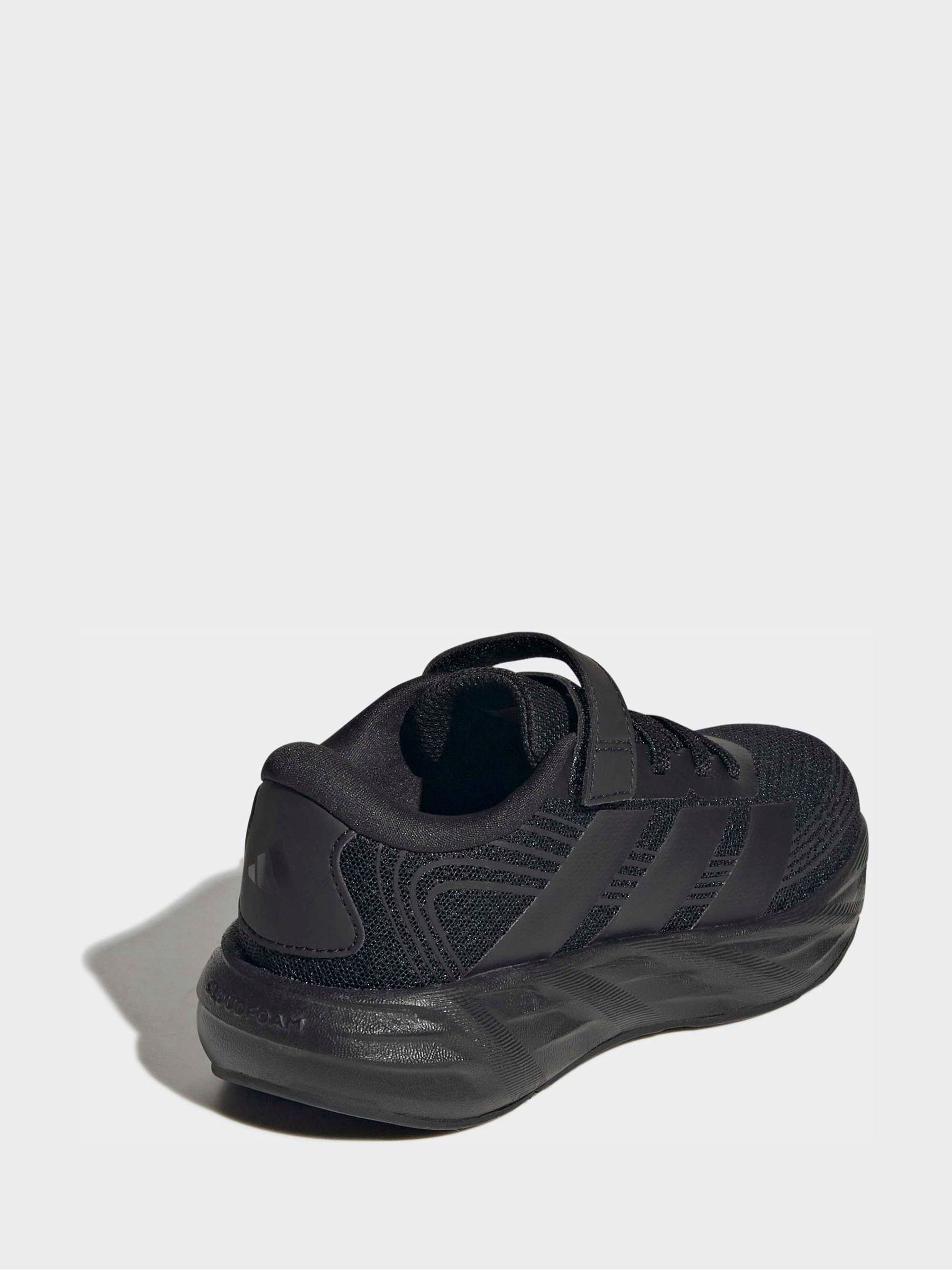 adidas Black Galaxy 8 Kids Trainers image 4