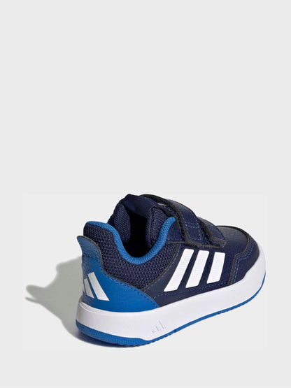 adidas Blue/White Hook and Loop Tensaur Sport 3.0 Infant Trainers image 3