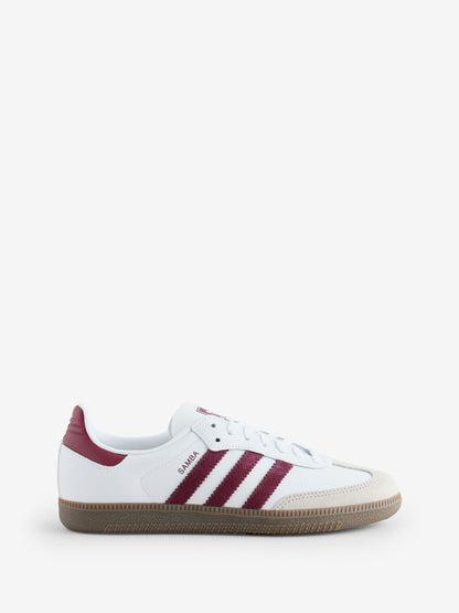 adidas Originals White Samba Original Trainers image 1