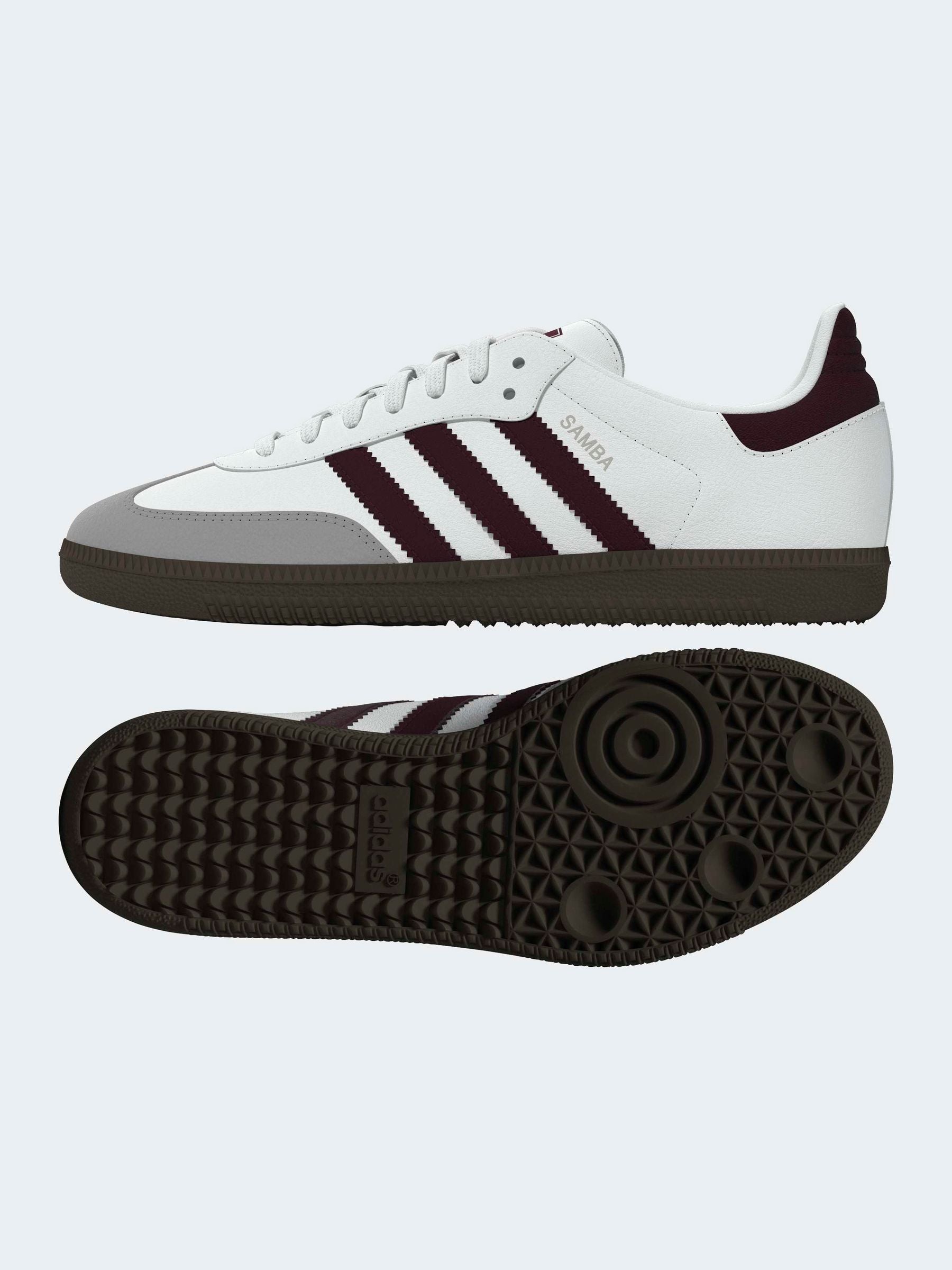 adidas Originals White Samba Original Trainers image 2