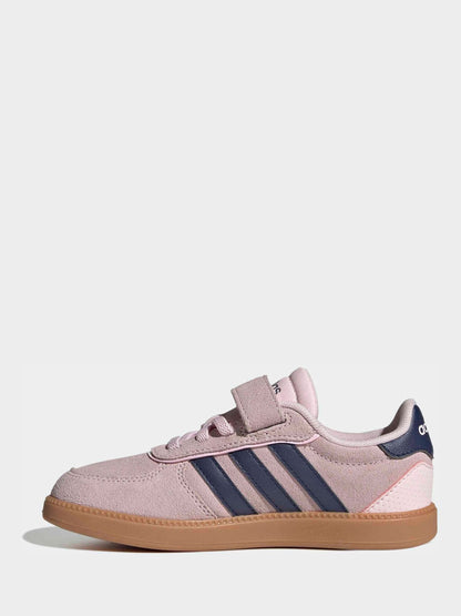 adidas Pink/Blue Breaknet Sleek Kids Trainers image 7