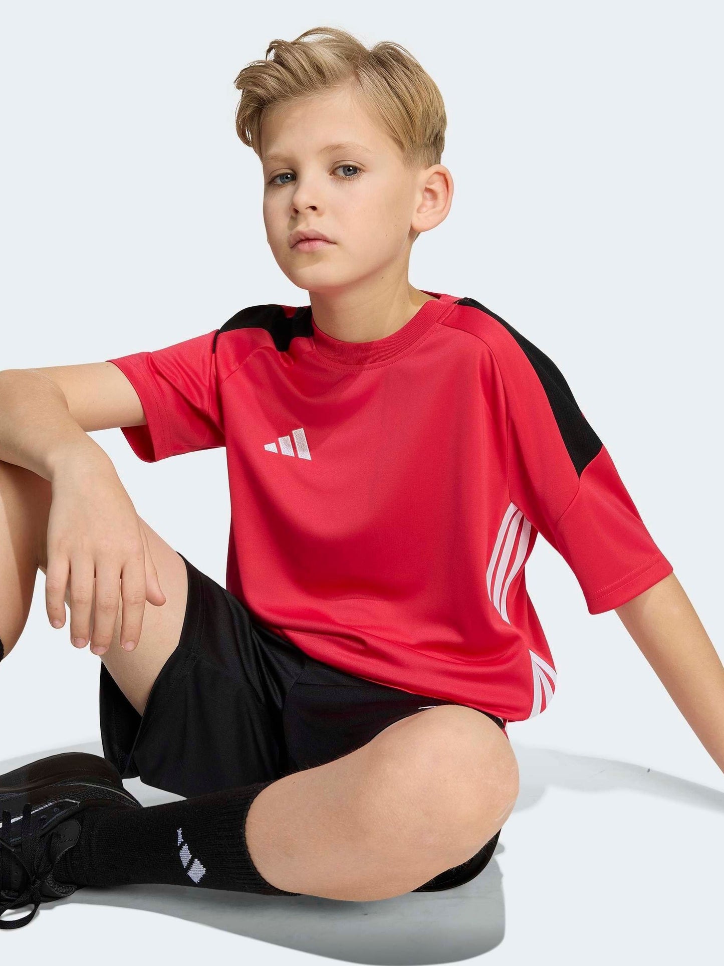 Dsiney Kidz - adidas Red Tiro 26 Essentials Training T-Shirt image 5