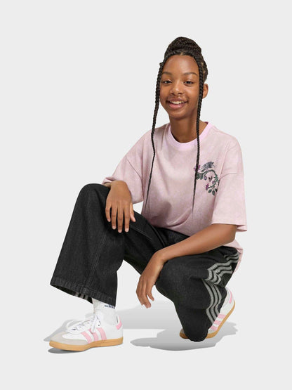 Dsiney Kidz - adidas Originals Pink Sleeping Beauty T-Shirt image 3