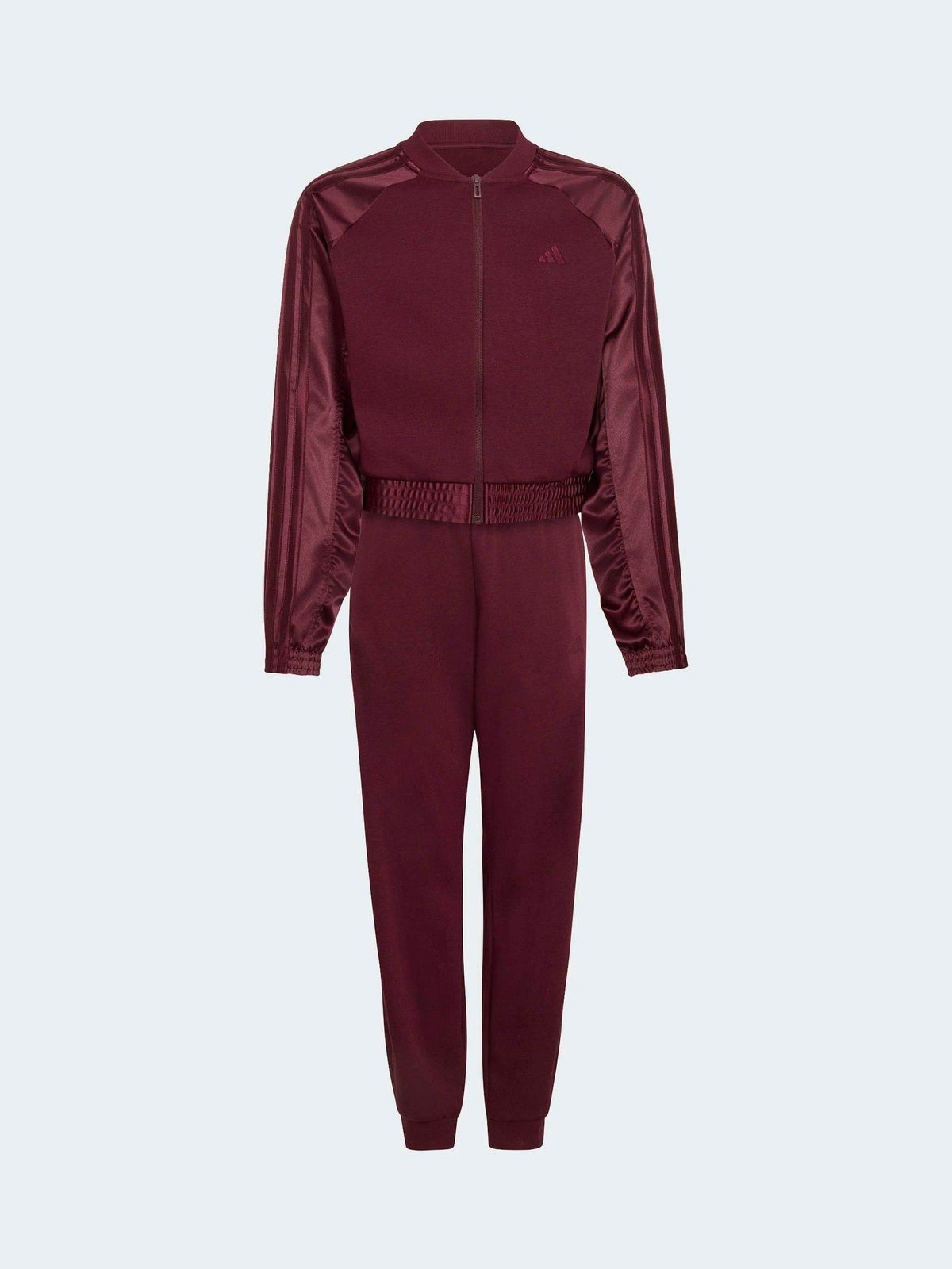 adidas Burgundy Red Satin Tracksuit - image 2