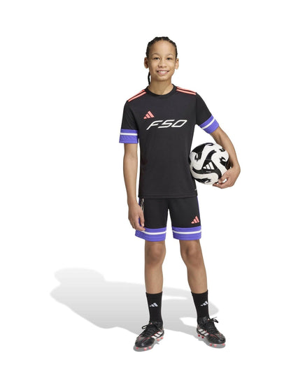 Dsiney Kidz - adidas Black Kids F50 Short Sleeve Shirt image 3