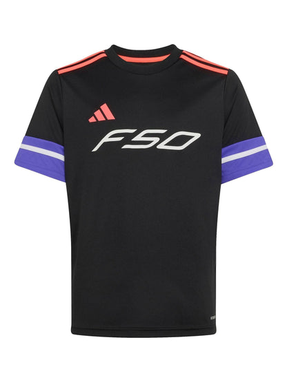 Dsiney Kidz - adidas Black Kids F50 Short Sleeve Shirt image 6