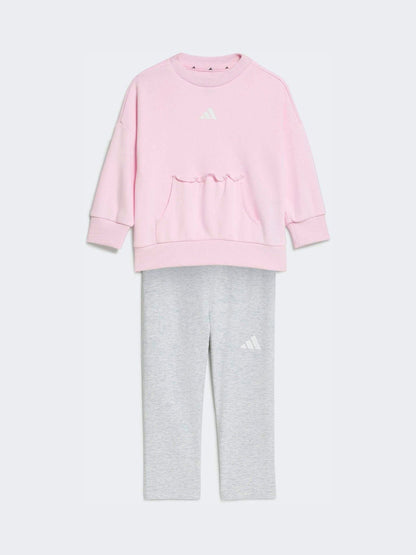 adidas Light Pink Joggers image 1
