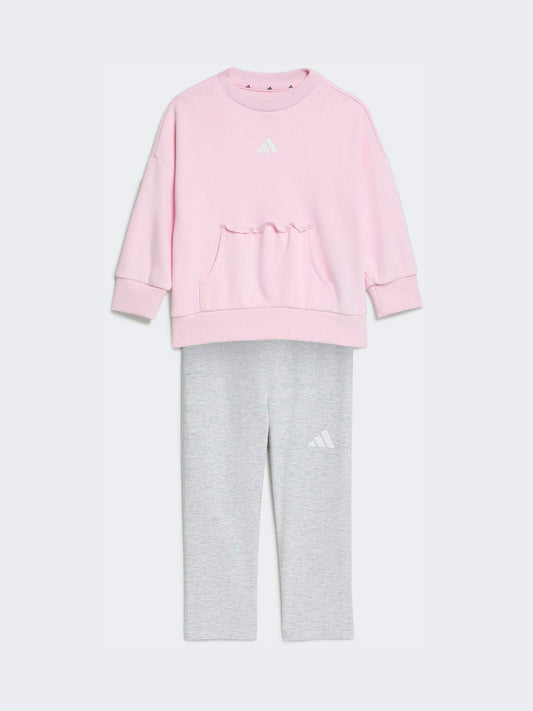 adidas Light Pink Joggers image 1