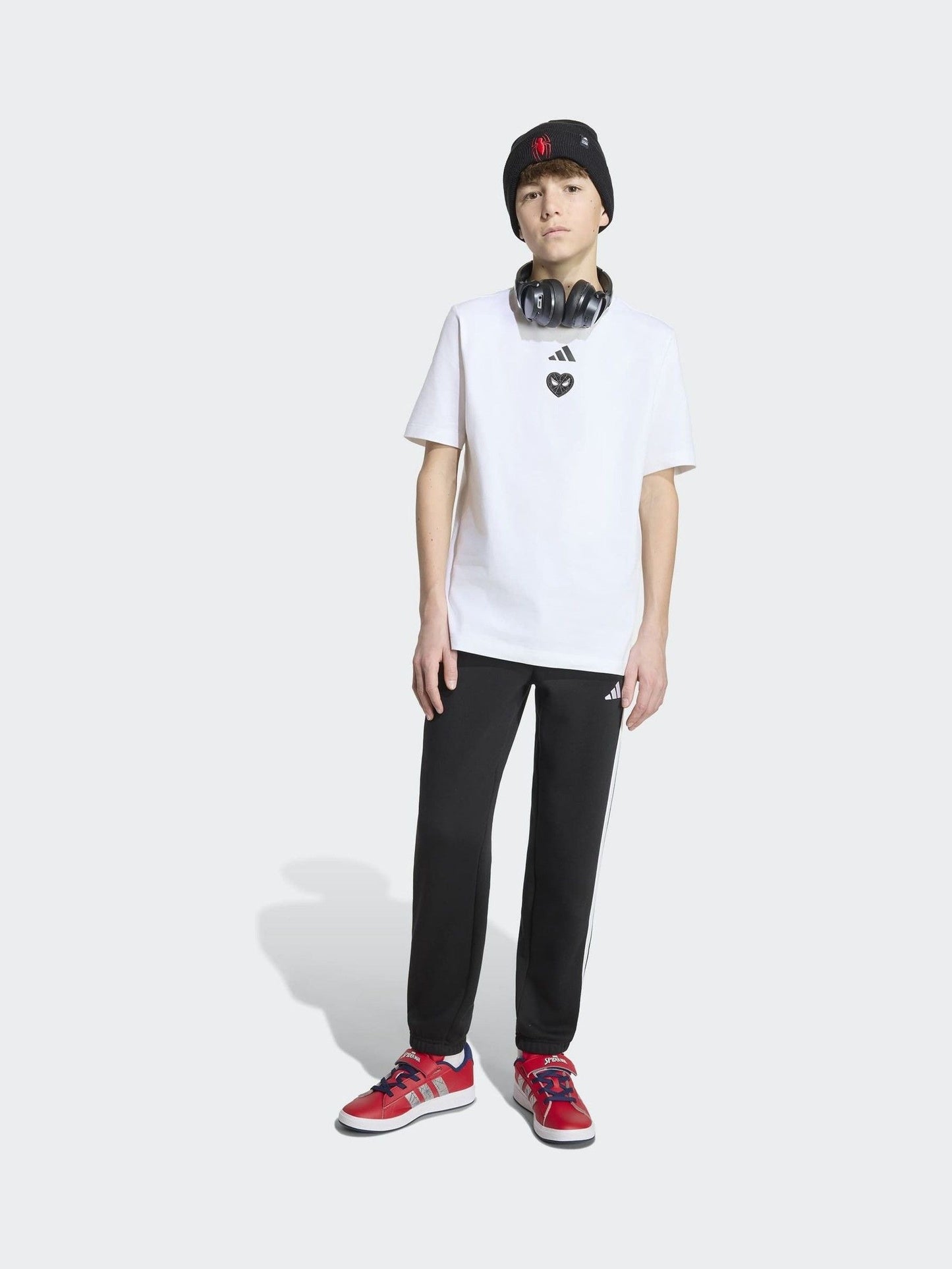 Dsiney Kidz - adidas White Spiderman Graphic T-Shirt image 4