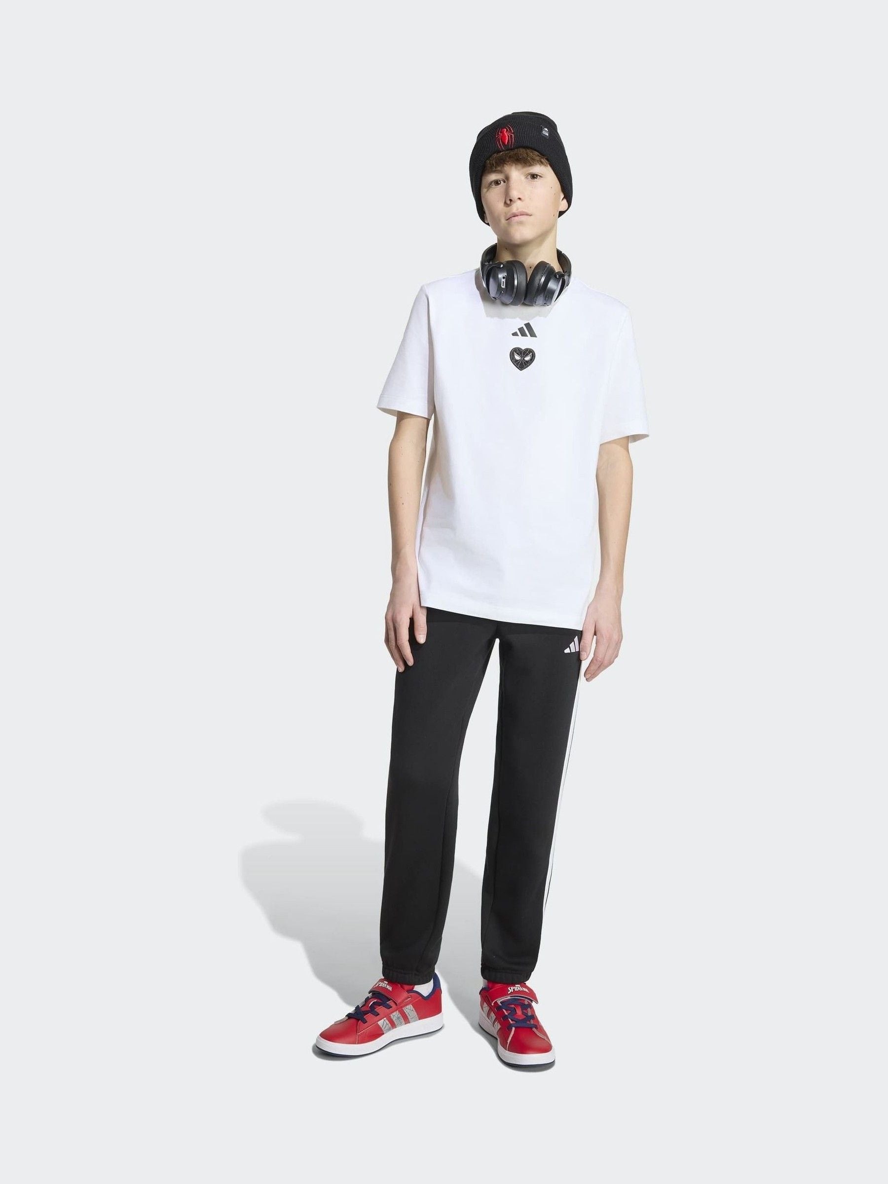 Dsiney Kidz - adidas White Spiderman Graphic T-Shirt image 4