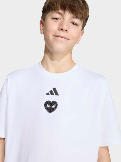 Dsiney Kidz - adidas White Spiderman Graphic T-Shirt image 5