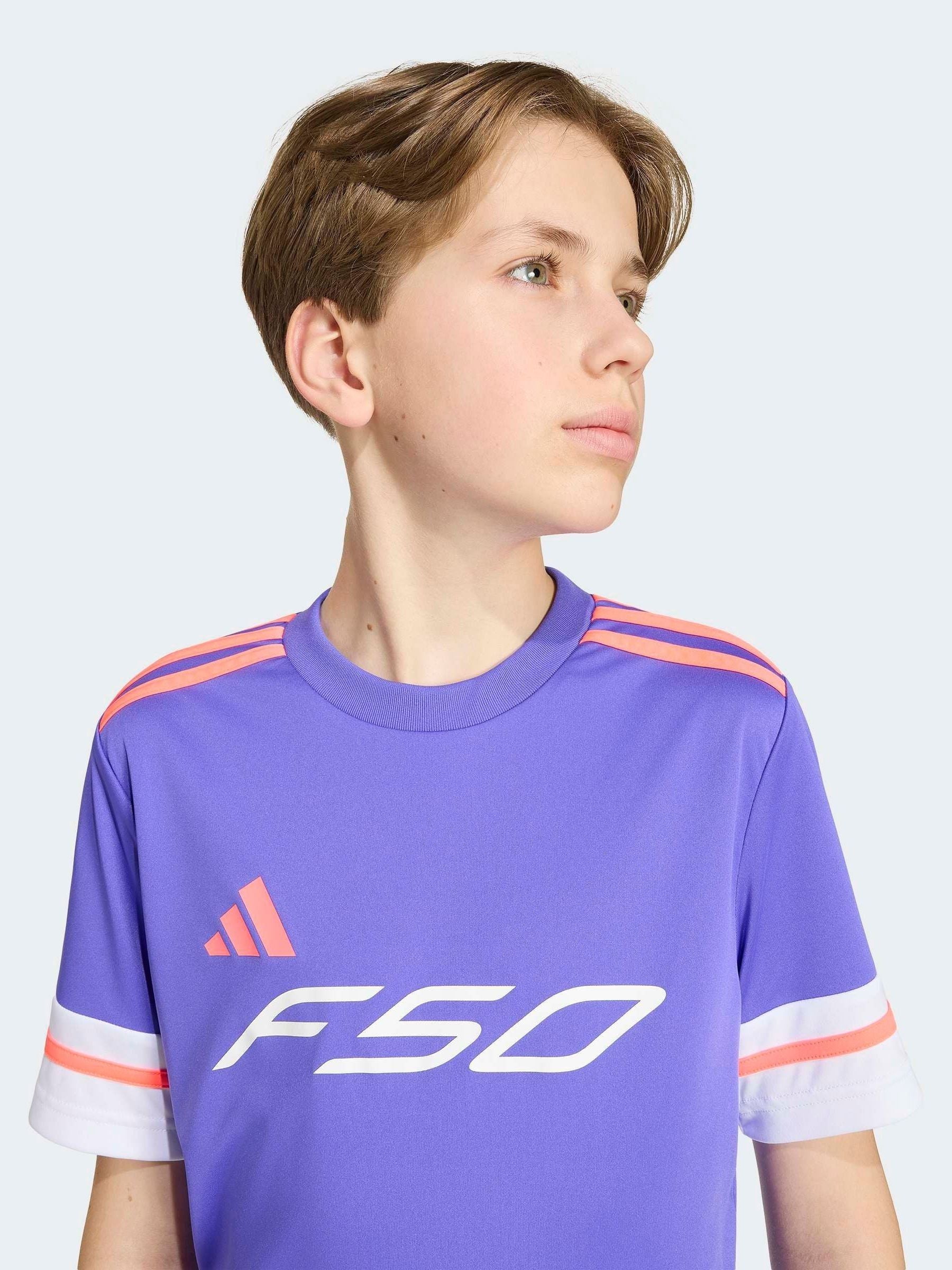 Dsiney Kidz - adidas Purple F50 Jersey T-Shirt image 4