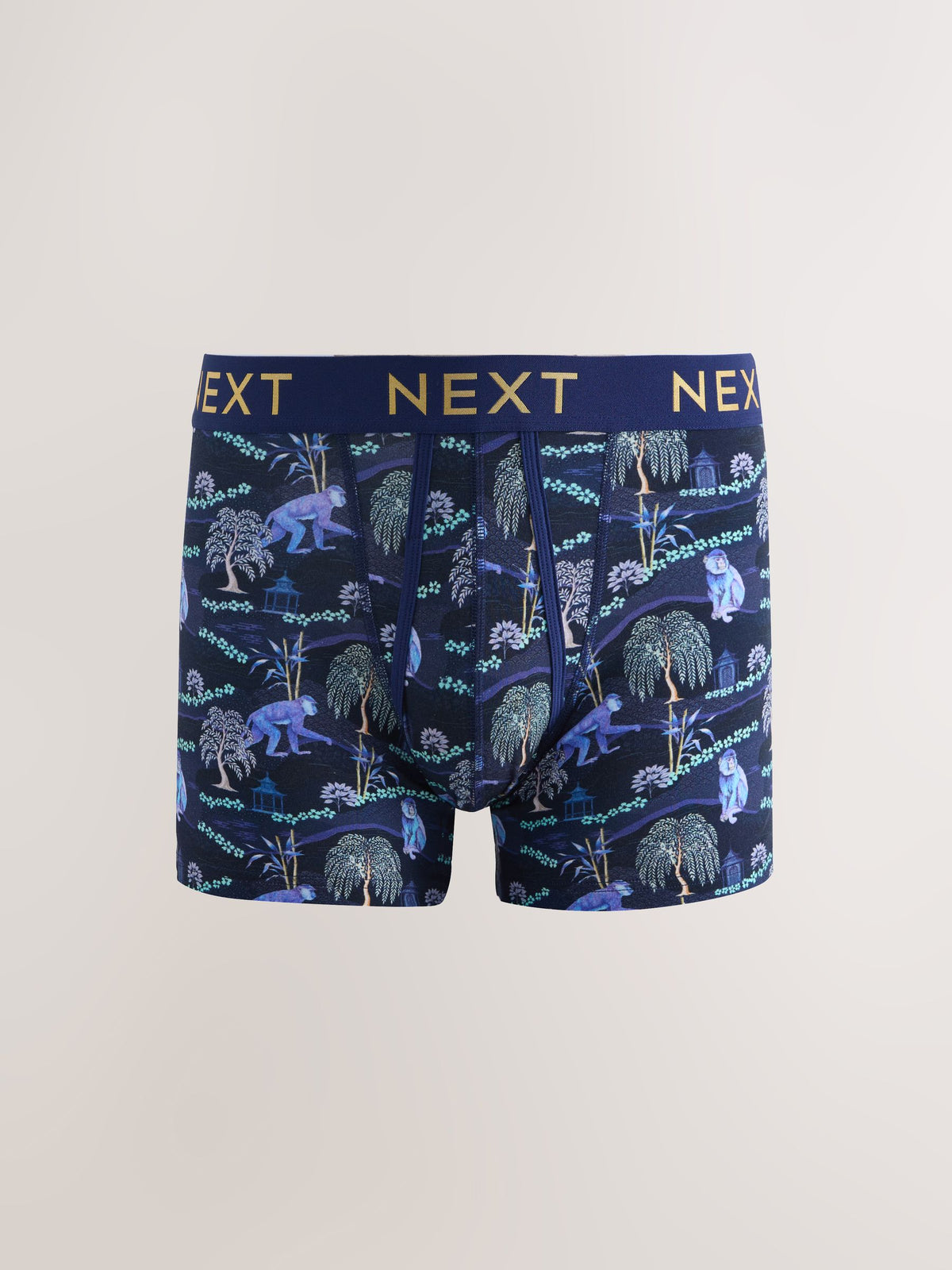 Dsiney Kidz - Blue/Green A-Front Cotton Rich Boxers 5 Pack image 2