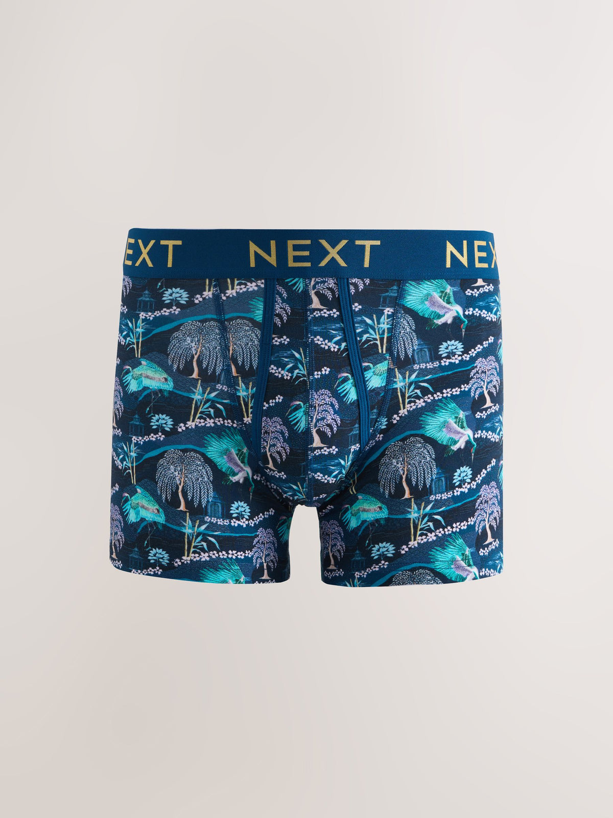 Dsiney Kidz - Blue/Green A-Front Cotton Rich Boxers 5 Pack image 6
