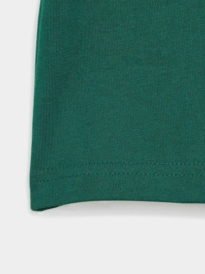 Dsiney Kidz - adidas Originals Green 3-Stripe Top & Short Set image 7
