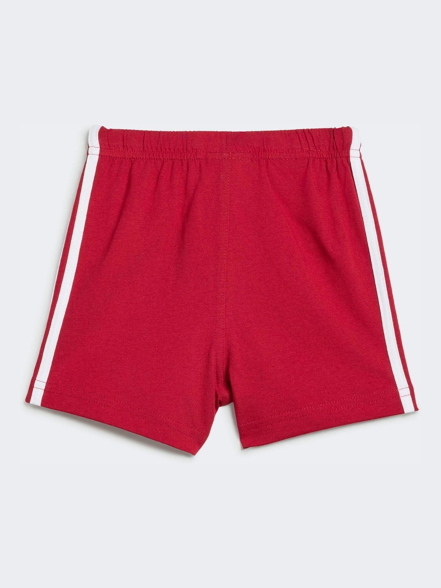 Dsiney Kidz - adidas Originals White 3-Stripe Top & Short Set image 4