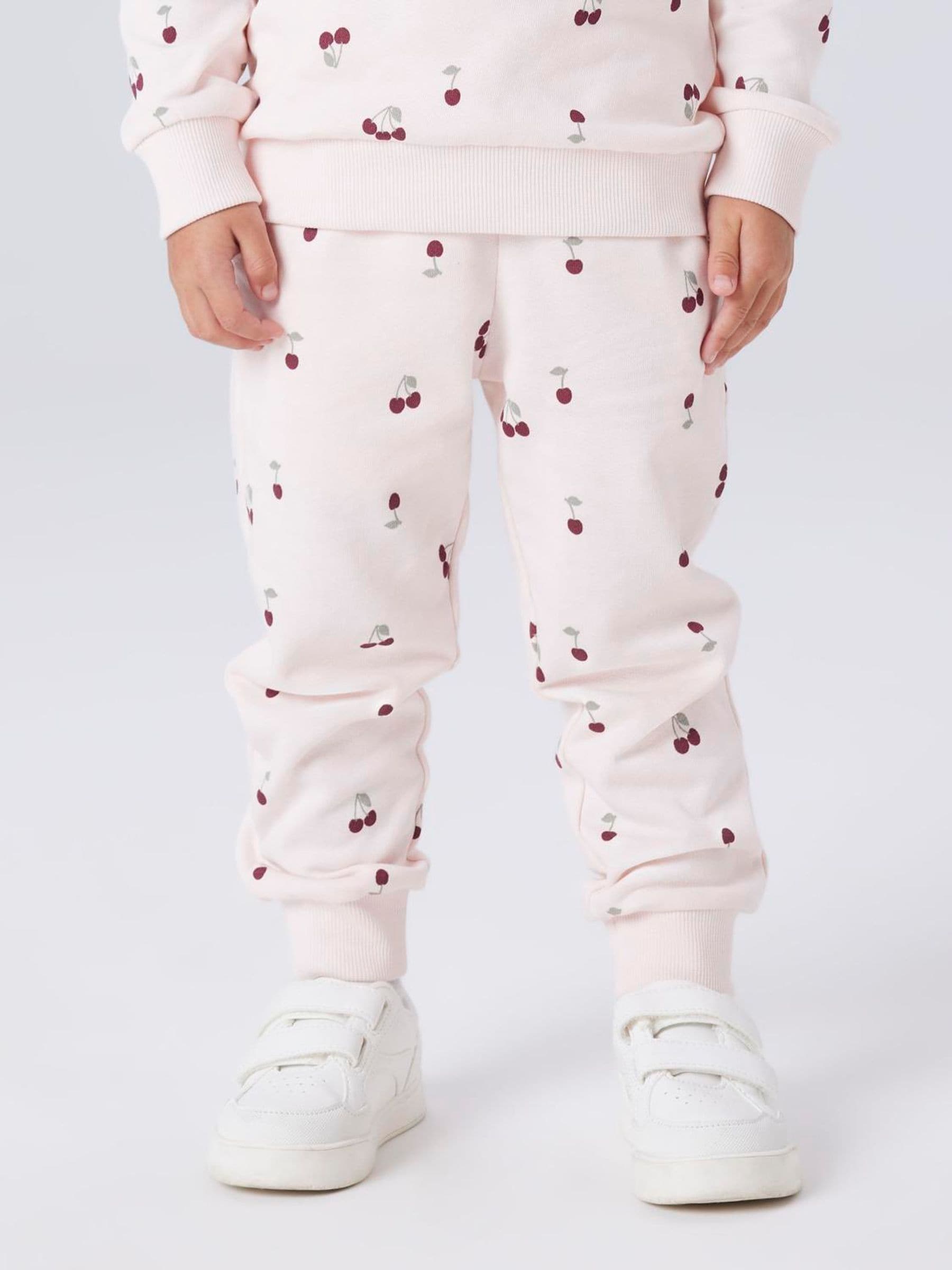 Name It Pink Cherry Joggers image 1