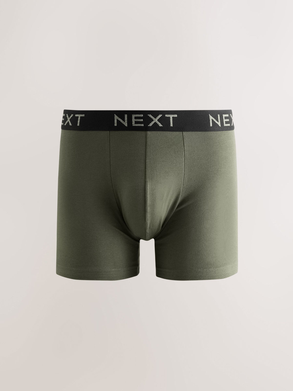 Dsiney Kidz - Green/Grey Stripe Marl 5 Pack Cotton Rich Trunk Boxers image 4