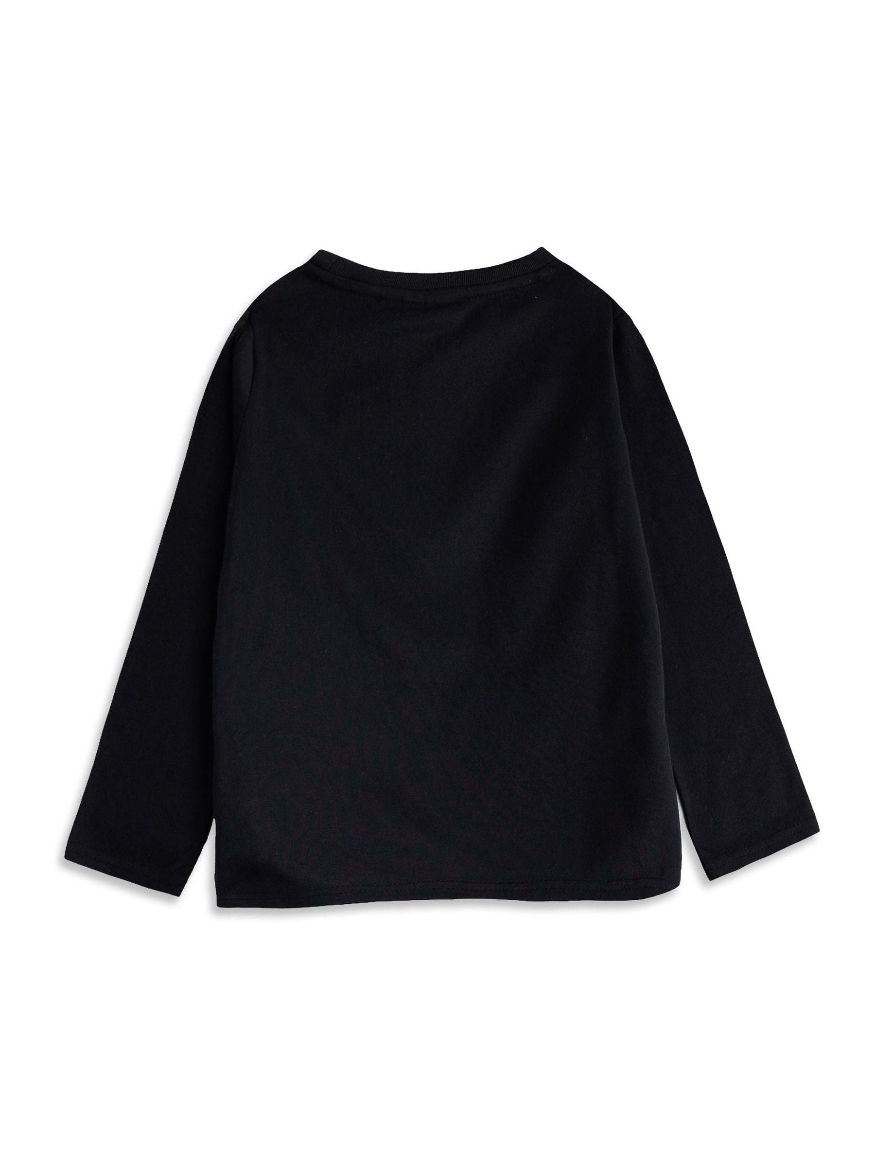 Dsiney Kidz - Vanilla Underground Black Nirvana Logo Long Sleeve Long Leg Pyjamas Set image 2
