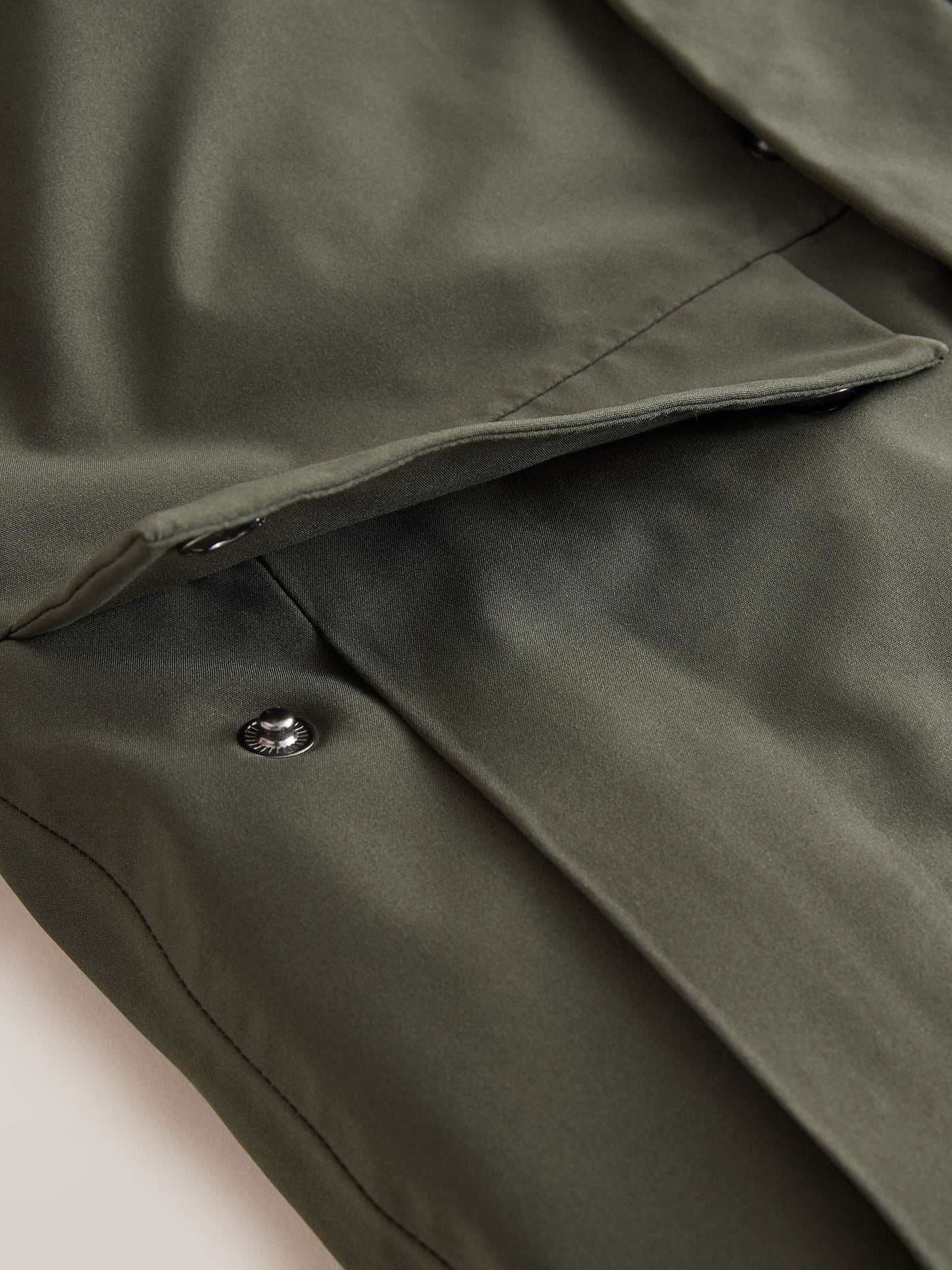 Dsiney Kidz - Khaki Green Waterproof Parka Coat (3-17yrs) image 12
