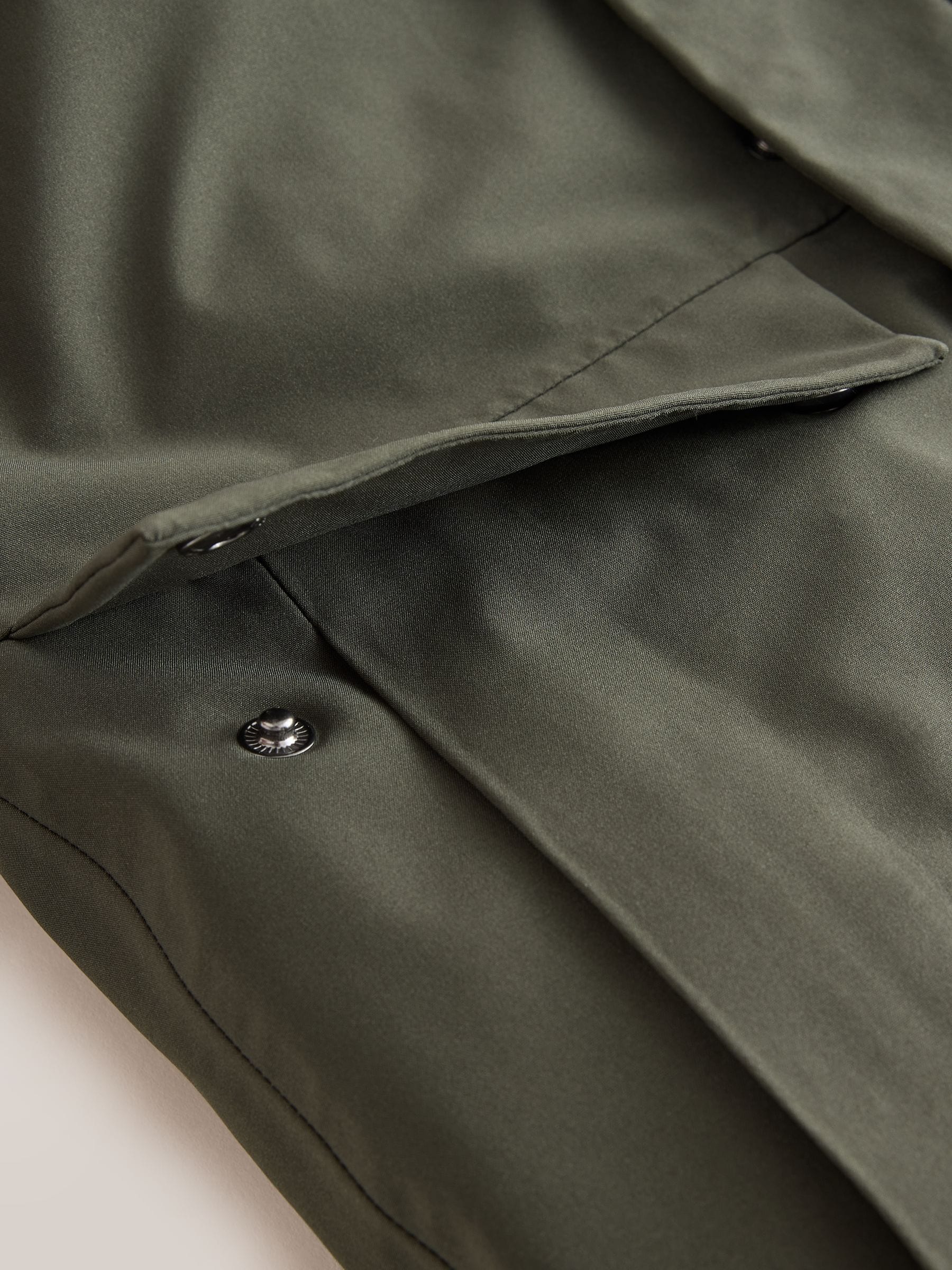 Dsiney Kidz - Khaki Green Waterproof Parka Coat (3-17yrs) image 12
