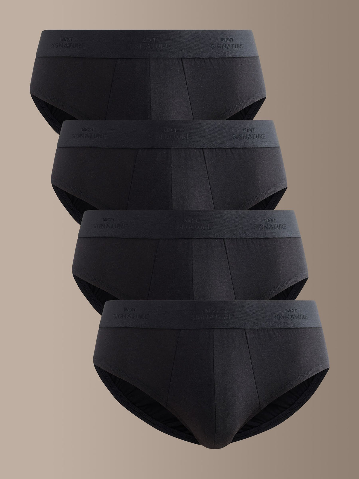 Dsiney Kidz - Black Signature Cotton Rich Briefs image 1
