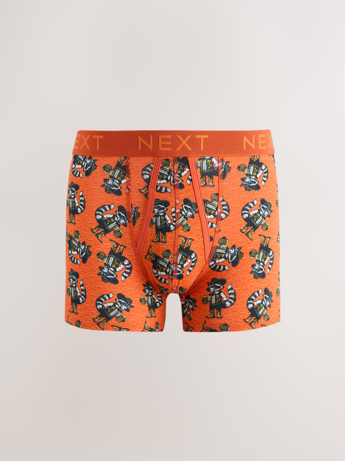 Dsiney Kidz - Green/Blue Cowboy Animal A-Front Cotton Rich Boxers 5 Pack image 5