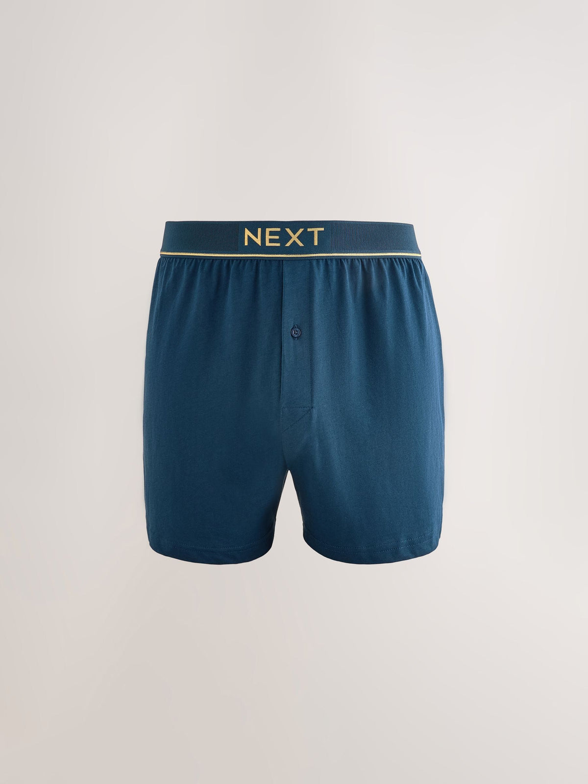 Dsiney Kidz - Red/Navy Gold Waistbands 5 Pack Loose Cotton Rich Boxers image 2