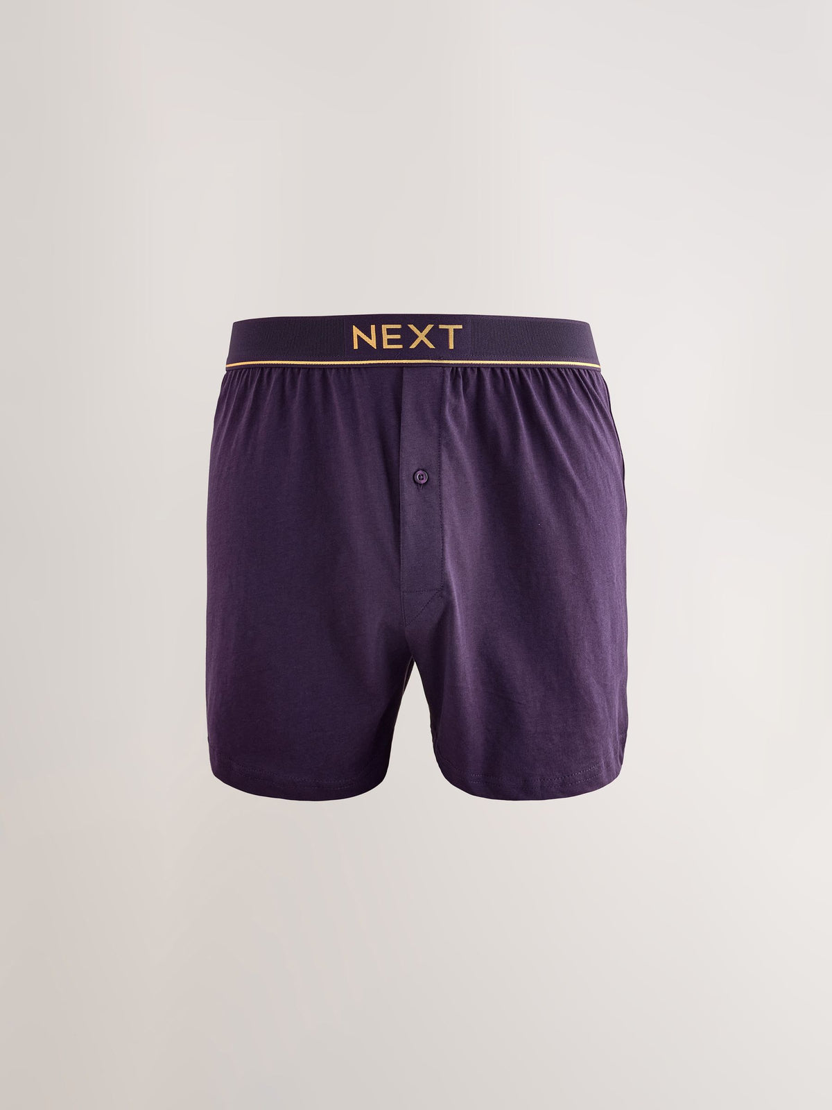 Dsiney Kidz - Red/Navy Gold Waistbands 5 Pack Loose Cotton Rich Boxers image 4