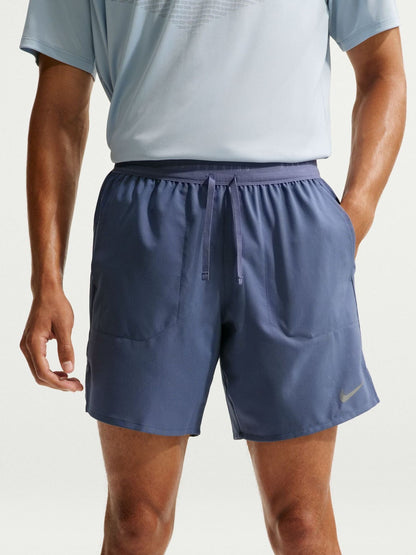 Dsiney Kidz - Nike Diffused Blue Dri-FIT Stride 7 Inch Briefs Lined Running Shorts image 3