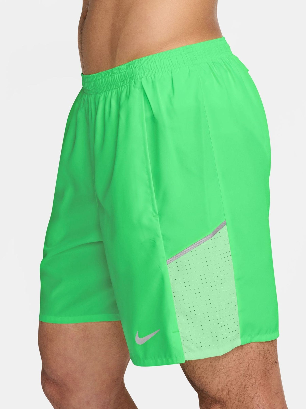 Dsiney Kidz - Nike Illusion Green Miler Dri-FIT 7 Inch Brief Lined Running Shorts image 3