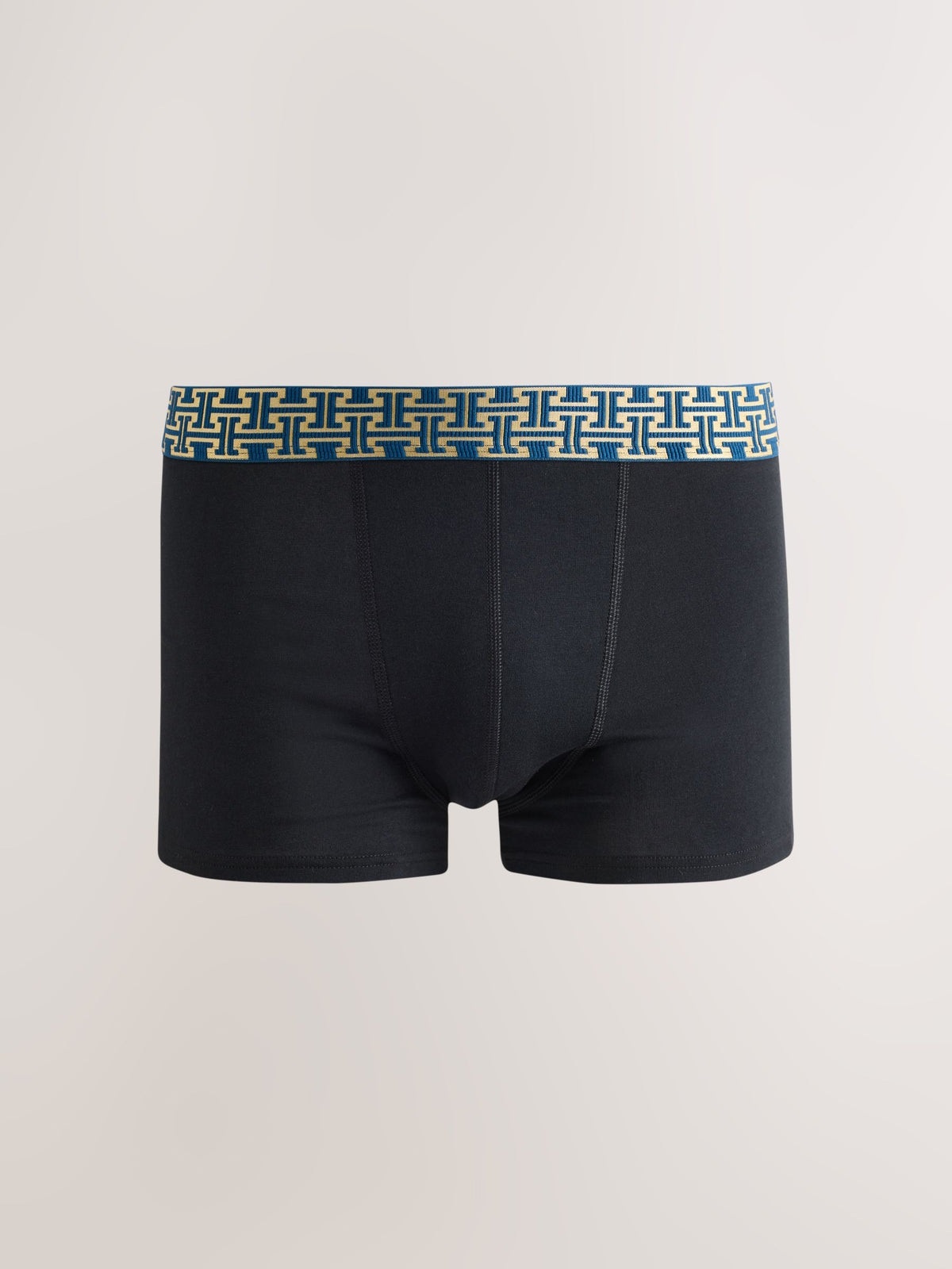 Dsiney Kidz - Black Metallic Waistband Hipster Cotton Rich Boxers 5 Pack image 6