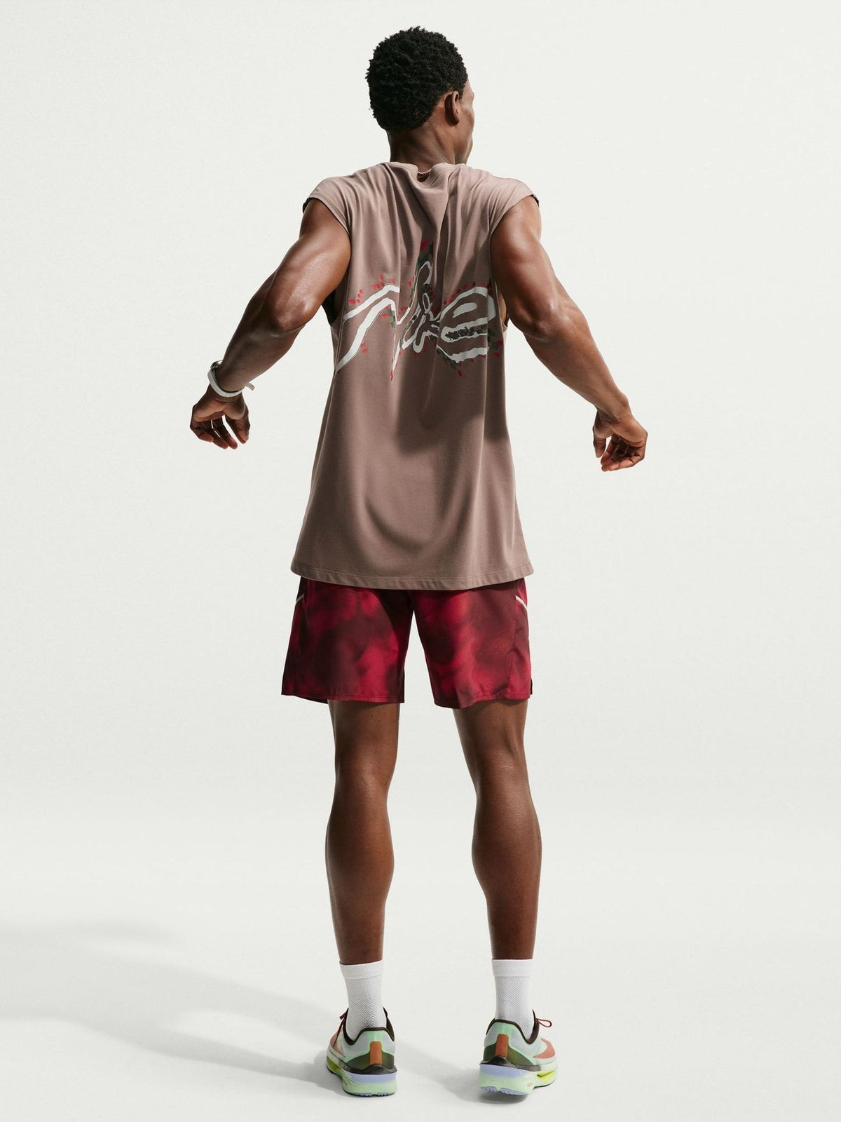 Dsiney Kidz - Nike Red Miler Dri-FIT 7 Inch Brief Lined Running Shorts image 5
