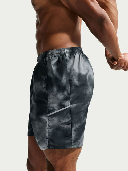Dsiney Kidz - Nike Black Miler Dri-FIT 7 Inch Brief Lined Running Shorts image 4